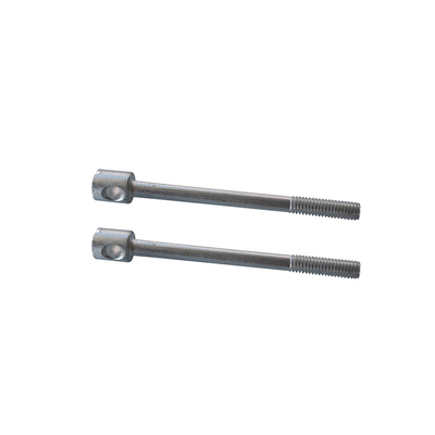 M4 * 15mm Sekrup Meter Kepala Bulat Listrik Dengan Sekrup Penyegelan Utas kasar Sekrup Lubang Tunggal Sekrup Meter Listrik Sekrup