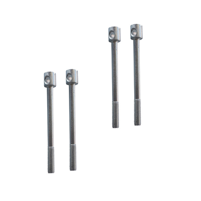 M4 * 15mm Sekrup Meter Kepala Bulat Listrik Dengan Sekrup Penyegelan Utas kasar Sekrup Lubang Tunggal Sekrup Meter Listrik Sekrup