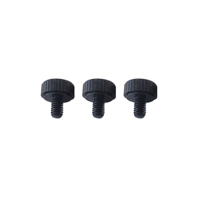 Big Roller Head Flower Thumb Screw Baja Karbon Butir Lurus