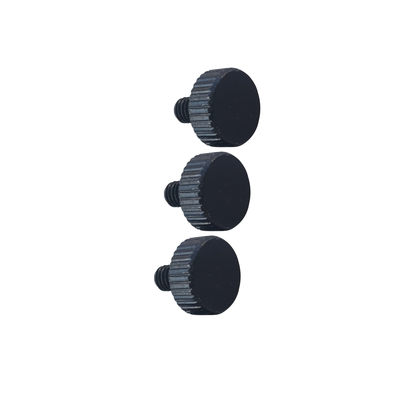 Big Roller Head Flower Thumb Screw Baja Karbon Butir Lurus