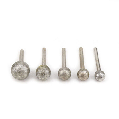 4mm-25mm Berlian Besar Rotary Burr Untuk Patung Ukiran Ukiran Kaca Batu