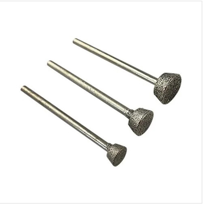 4mm-25mm Berlian Besar Rotary Burr Untuk Patung Ukiran Ukiran Kaca Batu
