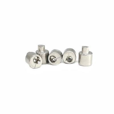 Non-standar Hexagonal eksentrik kuku 304 stainless steel padat flat kepala bulat langkah rivet fastener konektor