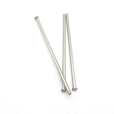 Car Screw Pivot Shaft OEM Stainless Steel Clevis Shaft Dengan Alur 6.0x195