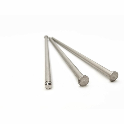 Car Screw Pivot Shaft OEM Stainless Steel Clevis Shaft Dengan Alur 6.0x195