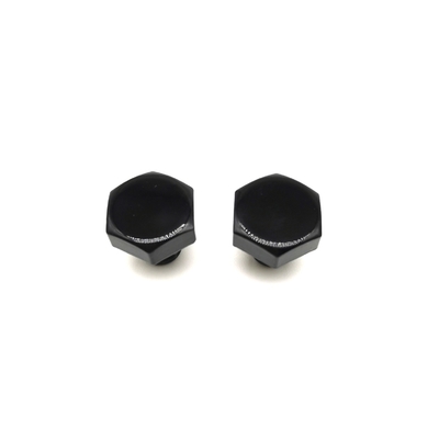 M8X7 Sekrup Dekoratif Stainless Steel Untuk Roda Tinggi Kepala HEX12.8mm Warna Seng