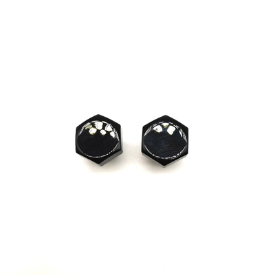 M8X7 Sekrup Dekoratif Stainless Steel Untuk Roda Tinggi Kepala HEX12.8mm Warna Seng