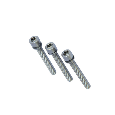Torx Pin Proof Tamper Keamanan Mesin Sekrup Button 6 Lobe Torx Center Pin Kepala
