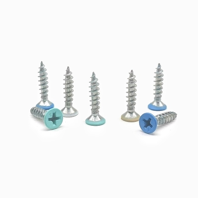 Warna Self-Tapping Paint Furniture Screw Countersunk Cross ANSI JIS