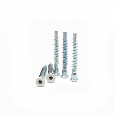 Roller Coaster Self Tapping Sekrup Countersunk Sekrup Soket Heksagonal yang disesuaikan