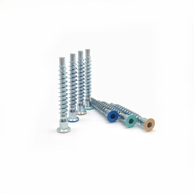Coaster lurus Countersunk Self Tapping Screw Countersunk Hexagonal Socket Roller