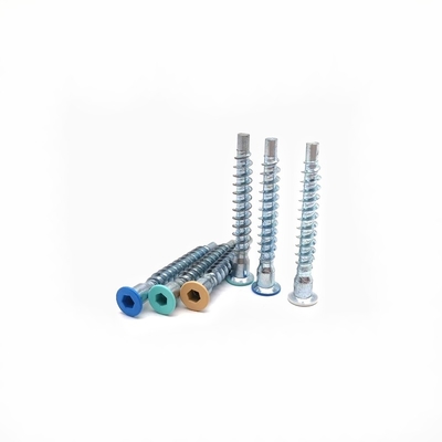 Furnitur Kustom Self Tapping Screw Countersunk Hex Socket Roller Coaster