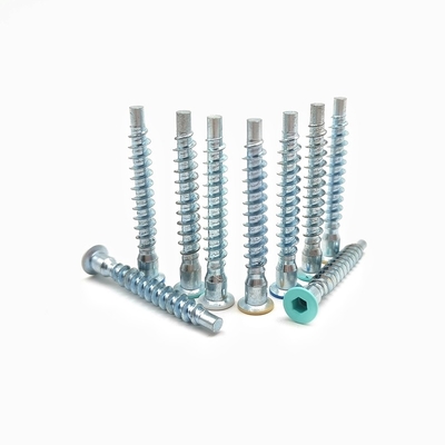 Furnitur Kustom Self Tapping Screw Countersunk Hex Socket Roller Coaster