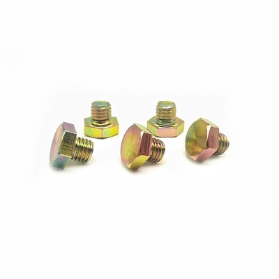 Sekrup hub roda stainless steel dekoratif/paku keling 13.0mm HEX paku dekoratif heksagonal luar