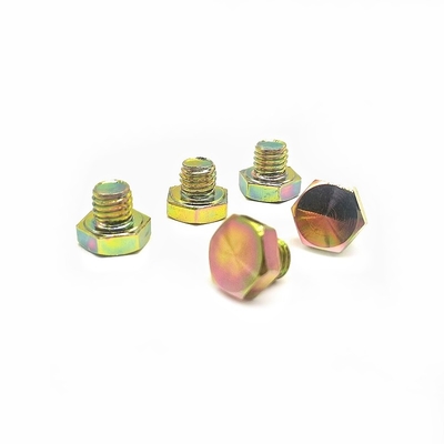 Sekrup hub roda stainless steel dekoratif/paku keling 13.0mm HEX paku dekoratif heksagonal luar