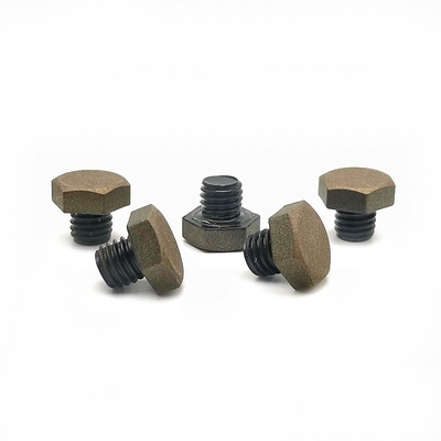 Sekrup CD Stainless Steel Khusus Kuku Penuh Hias Heksagonal Eksternal
