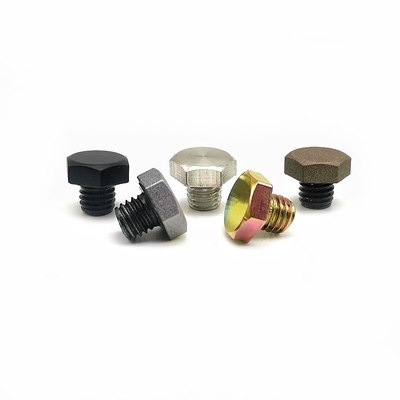 Sesuaikan Kuku Hias Stainless Steel Dengan Gigi Penuh Heksagonal M8*7