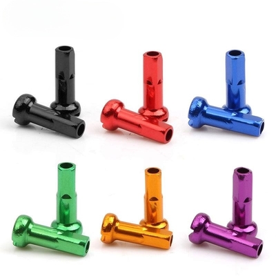 Topi Jari-jari Sepeda Warna Sepeda Gunung Panjang Jalan 14MM untuk Kawat Baja Jari-jari 14G