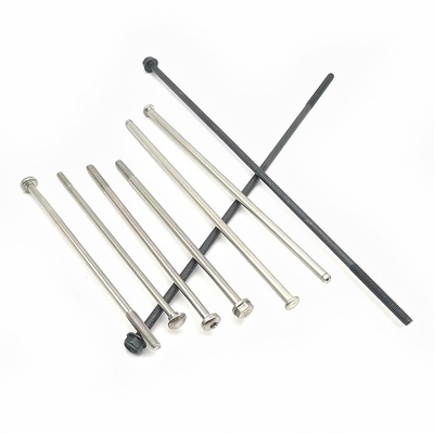 Custom-made Inner Plum Blossom Extended Bolt Long Screw Untuk Motor Long Screw Dengan Hexagon Luar Di Permukaan Flange