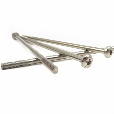 Mesin Panjang Sekrup Ekstra Panjang dari Motor Rotor Bracket Dengan Extended Hexagon Flange Bolt Dan Eksternal