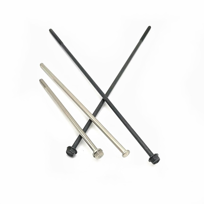 Ekstra-Long Screw Motor Extension Screw Eksternal Hexagon Flange Long Bolt M6*200 Long Screw Untuk Motor