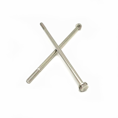 Long Screw Flange Hexagon Bolt Stainless Steel Mesin Sekrup