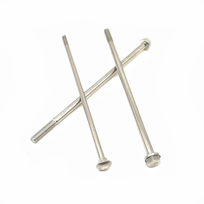 Long Screw Flange Hexagon Bolt Stainless Steel Mesin Sekrup