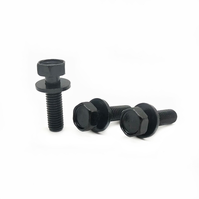 Eksternal Hexagon Head Flat Spring Pad Kombinasi Bolt Screw Kekuatan tinggi