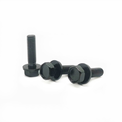 Eksternal Hexagon Head Flat Spring Pad Kombinasi Bolt Screw Kekuatan tinggi