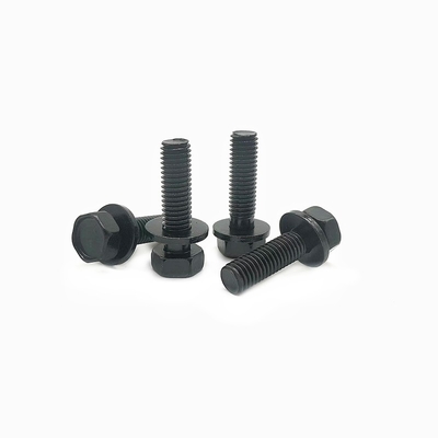 10.9 Grade Hexagonal Gabungan Sekrup baut Dengan Pad Flat Dan Dacromet-dilapisi eksternal