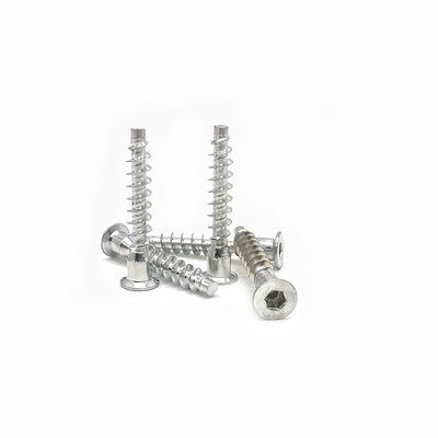 Disesuaikan Hexagon Self-Tapping Screw Countersunk Gunung Wire M6 * 40