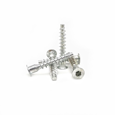 Disesuaikan Hexagon Self-Tapping Screw Countersunk Gunung Wire M6 * 40