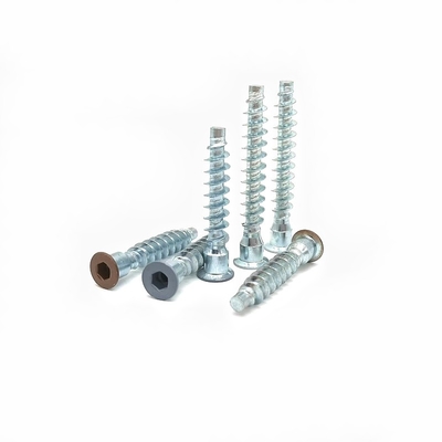 Countersunk Hexagon Cross-Thread Screws Furniture Self-Tapping Straight-Trimming Teeth Kayu