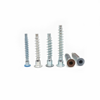 Crown Mark Self-Tapping Cross-Thread Screw Countersunk Hexagon Lurus