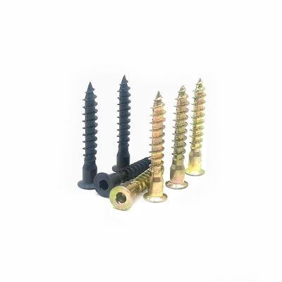 Hexagon Countersunk Head Self-Tapping Screws Untuk Straight-Trimming Kitchen Cabinet Bolts