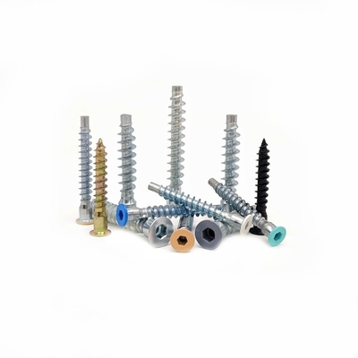 Countersunk Kabinet Kayu Sekrup Self-Tapping 2.9mm M6 * 50 M7 * 28 Kepala datar Sekrup Self-Tapping Hexagonal