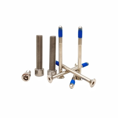M4*18 316L Sekrup Keamanan Baja Ringan Sekrup Dispensing Hexagon 9,4mm