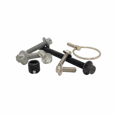 316L Stainless Steel Non-Standard Screw Tembaga Nut khusus berbentuk Screw