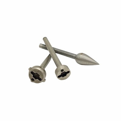 316L Stainless Steel Non-Standard Screw Tembaga Nut khusus berbentuk Screw