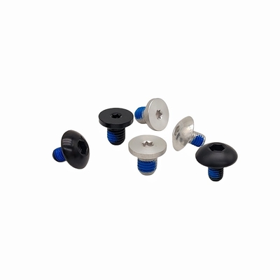 Sampel Custom Plum Glue Screw Hexagon Eksternal Blue Glue Locking Bolt