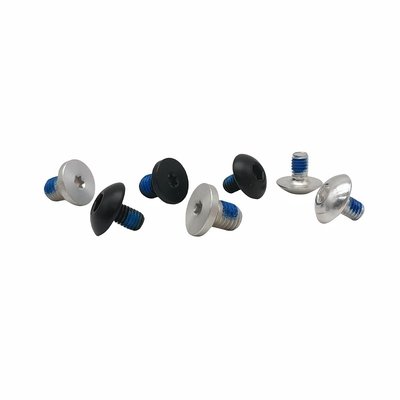 Sampel Custom Plum Glue Screw Hexagon Eksternal Blue Glue Locking Bolt
