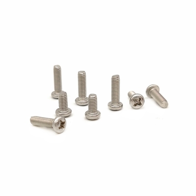 Custom Pan Head Precision Mechanical Screw Crown Machining Stainless Steel Cross