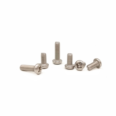 Custom stainless steel Cross Pan Head Screws Precision Mechanical Screws