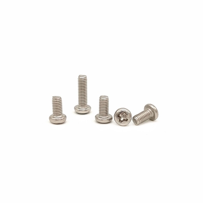 Custom stainless steel Cross Pan Head Screws Precision Mechanical Screws
