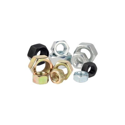 304 Baja tahan karat Eksternal Hexagon Nut Metal Lock Nut M14 M16 Kekerasan Tinggi