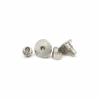 Sumber Produsen Stainless Steel Hexagon Ekskentris Mengunci Rivet Quick-Assembly Ekskentris Hinge Mengatur Rivet