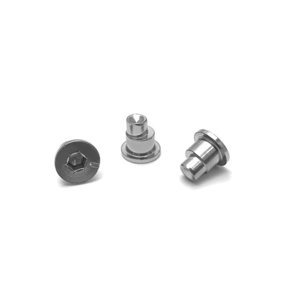 304 SS Hexagon Eksentrik Nail Rivet Mendukung Personalisasi