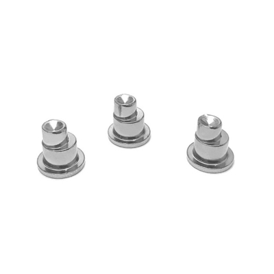 304 SS Hexagon Eksentrik Nail Rivet Mendukung Personalisasi