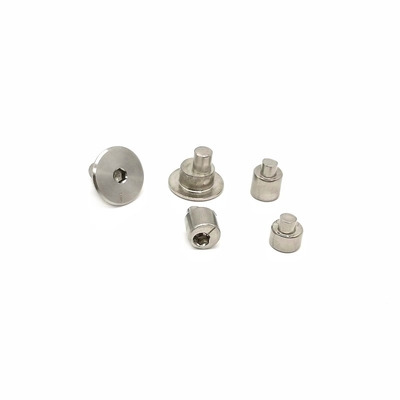 304 Stainless Steel Ekskentris Pengaturan Sekrup Hexagon Ekskentris Hollow Rivet Ukuran Khusus Kuku