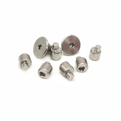 Personalifikasi Hexagon eksentrik kuku 304 stainless steel eksentrik rivet